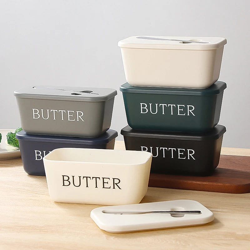 Butter Container With Knife