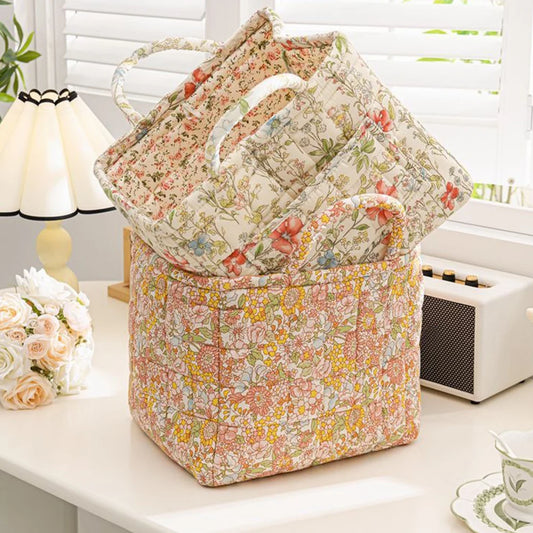 Boho Fabric Storage Basket