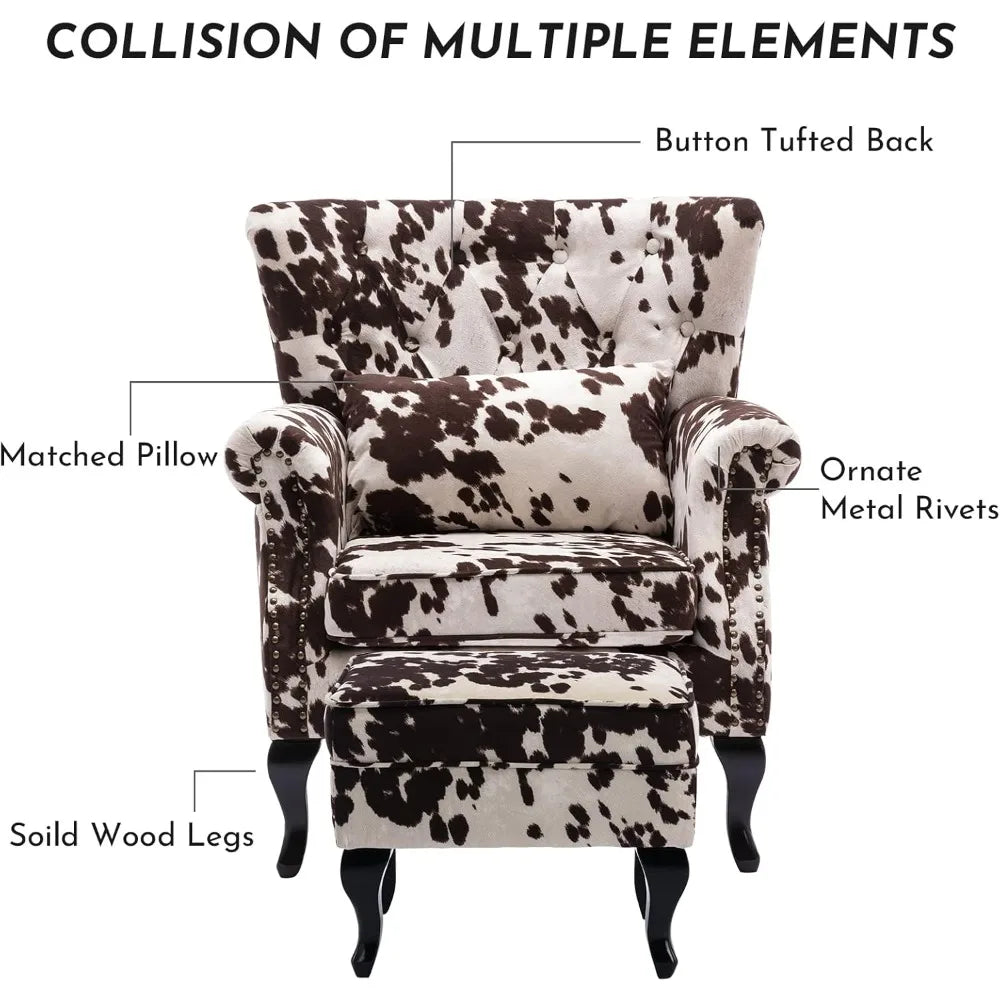 Reading Arm Chairs With Ottoman