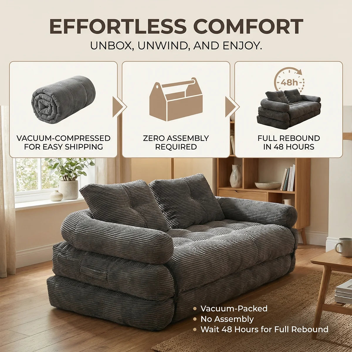 Modern Convertible Sofa Bed