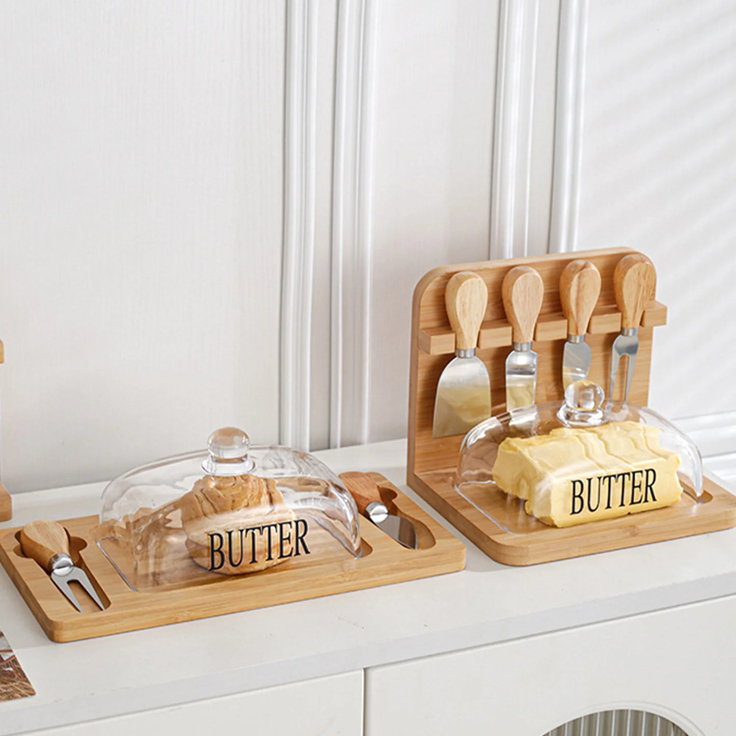 Butter Dish Butter Knife And Fork