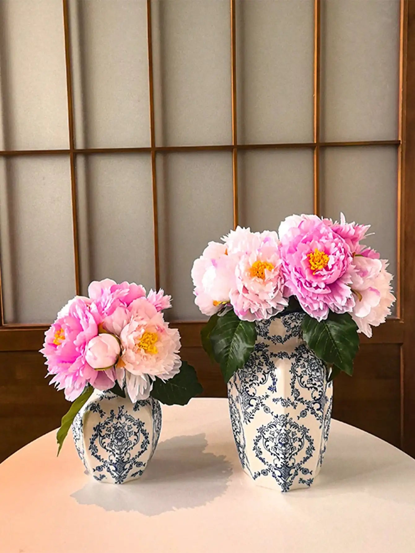 1 Pc Blue & White Porcelain Vase