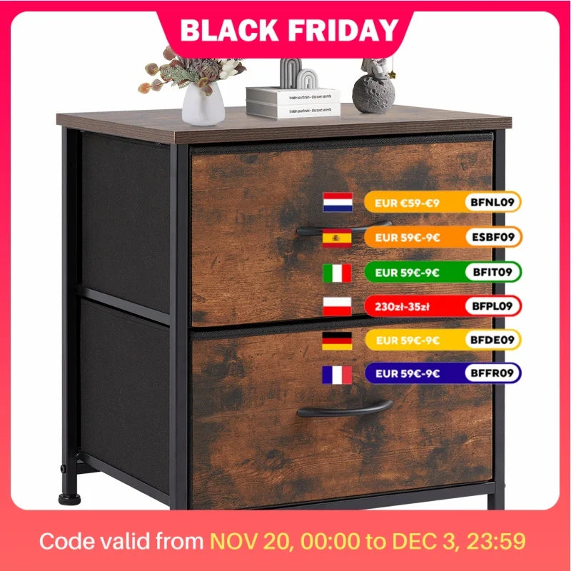 Nightstand Bedside Coffee Sofa Tea Table