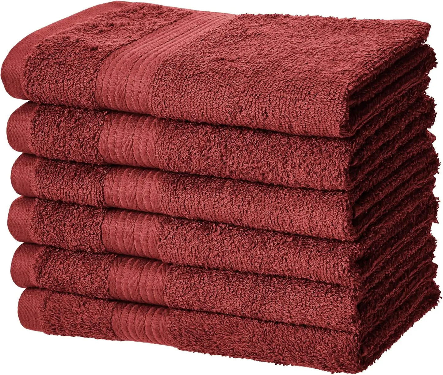 6 Piece Oversized 100% Cotton Bathroom Towel Set