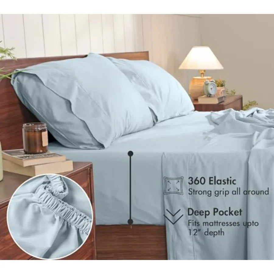 100% Cotton Percale Sheets