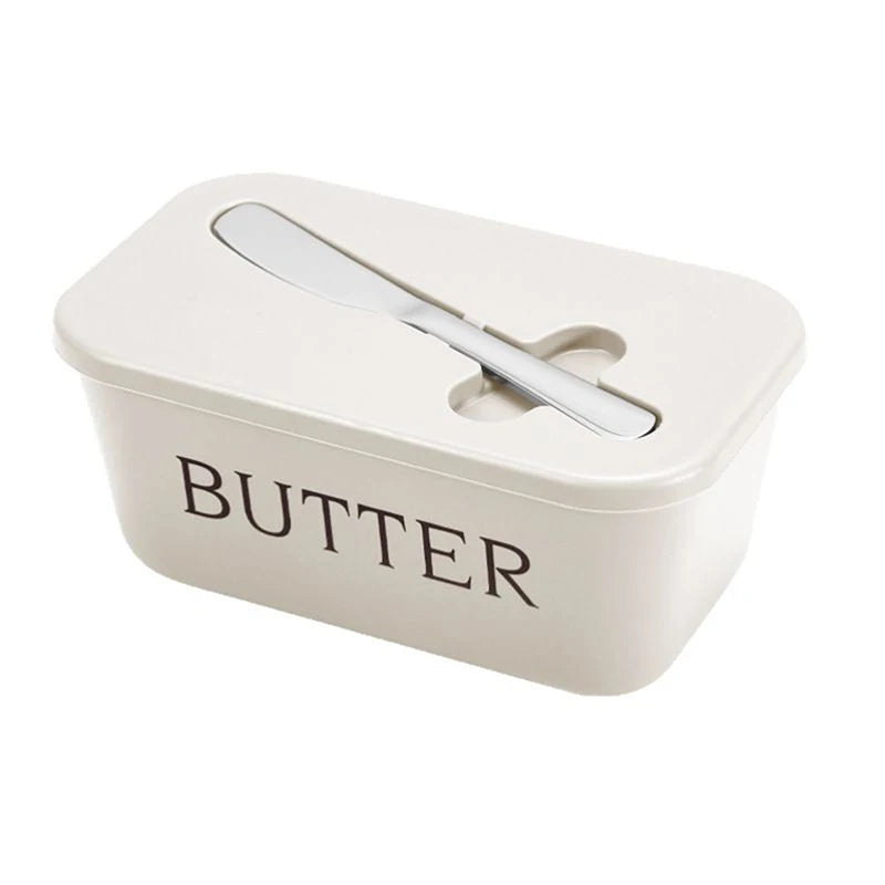 Butter Container With Knife