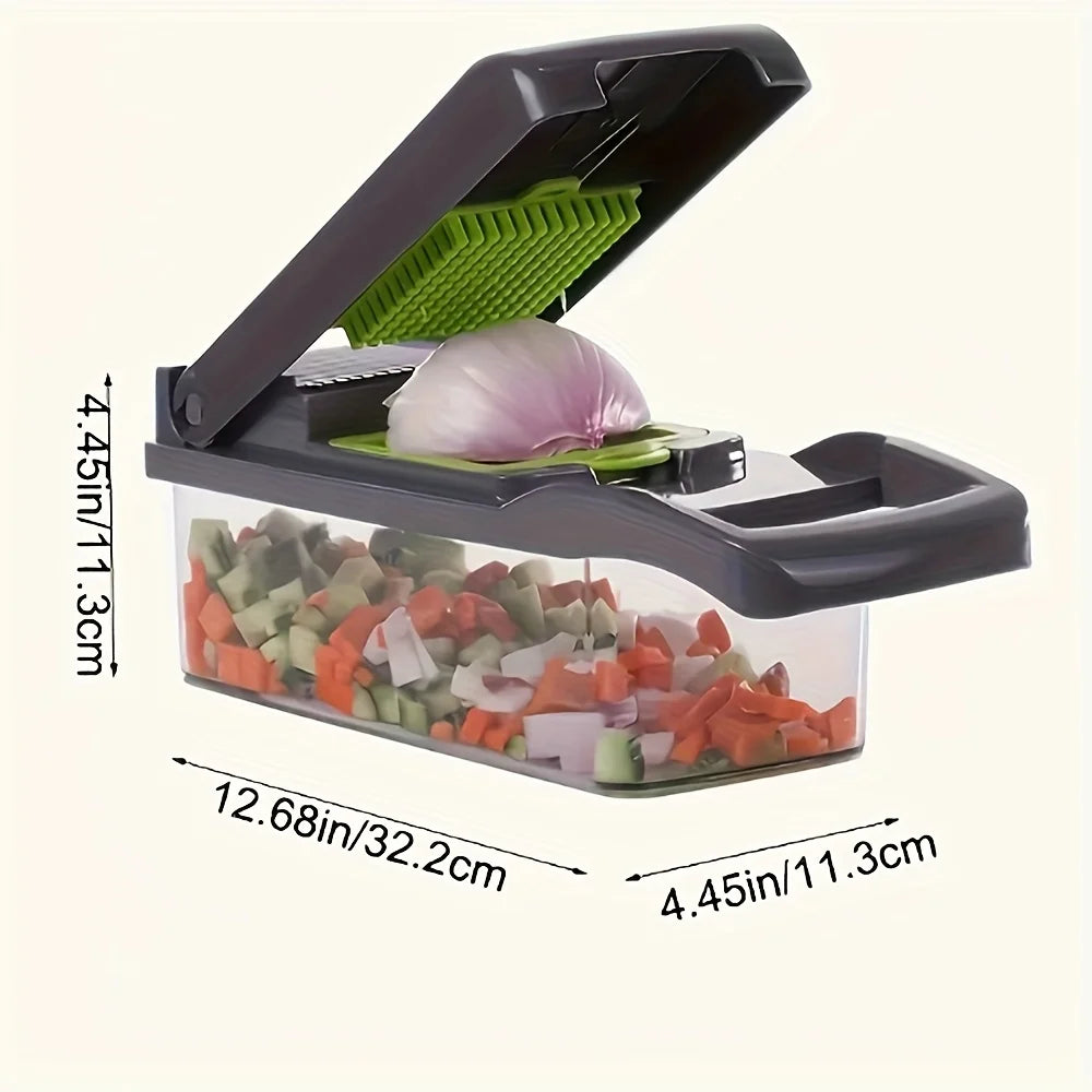 16-in-1 Manual Vegetable Chopper