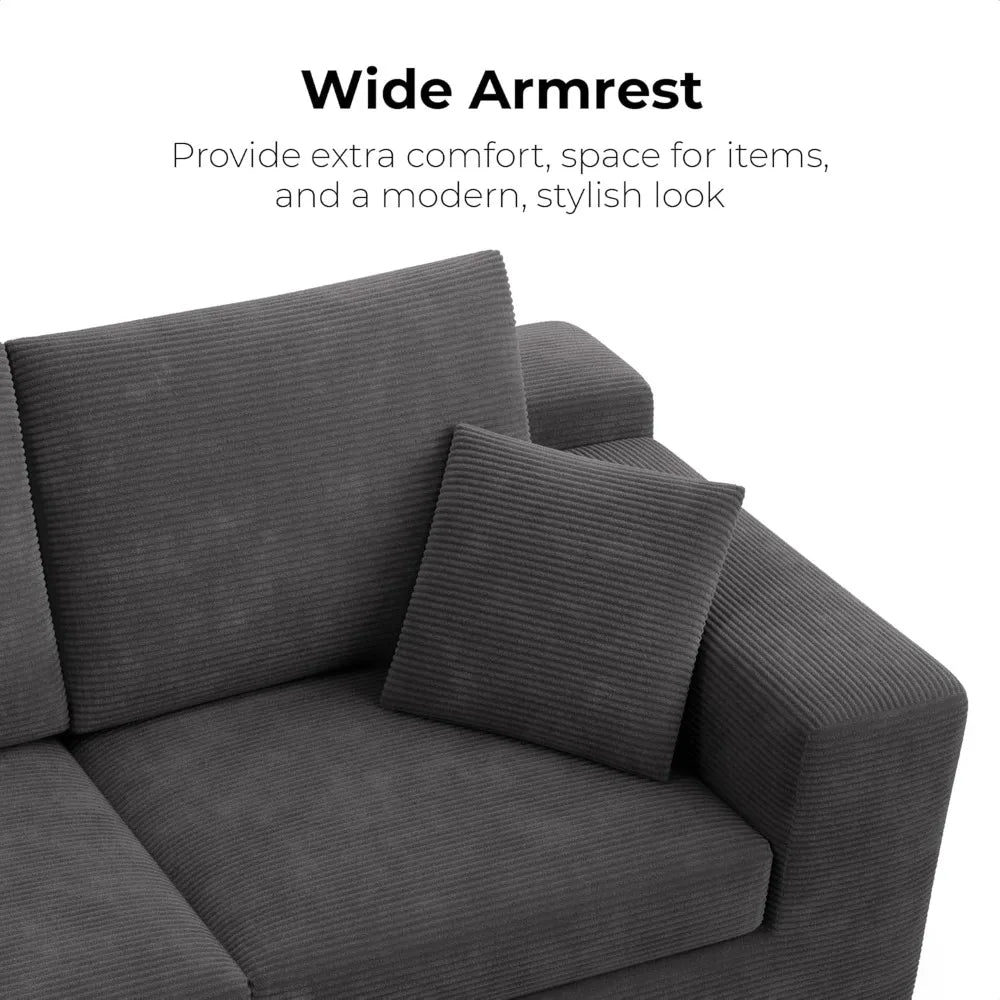 78" Modern Loveseat Sofa in a Box