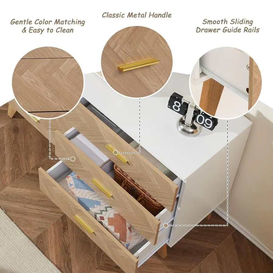 6 Drawer Double Dressers