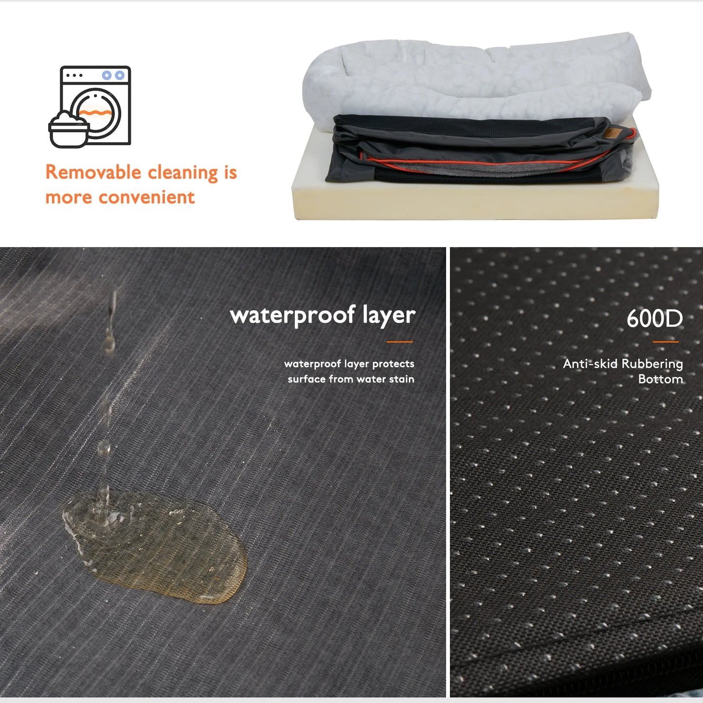 Large Dog Bed  Anti Allergy