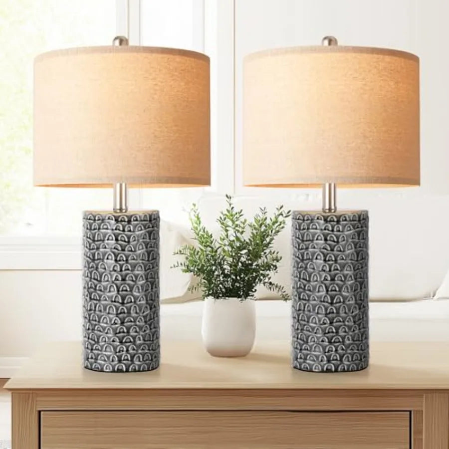 Ceramic Table Lamp Set of 2
