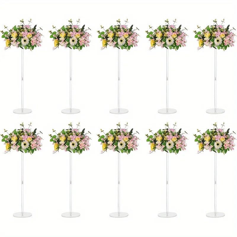 31.5-inch High Acrylic Vase Flower Stand