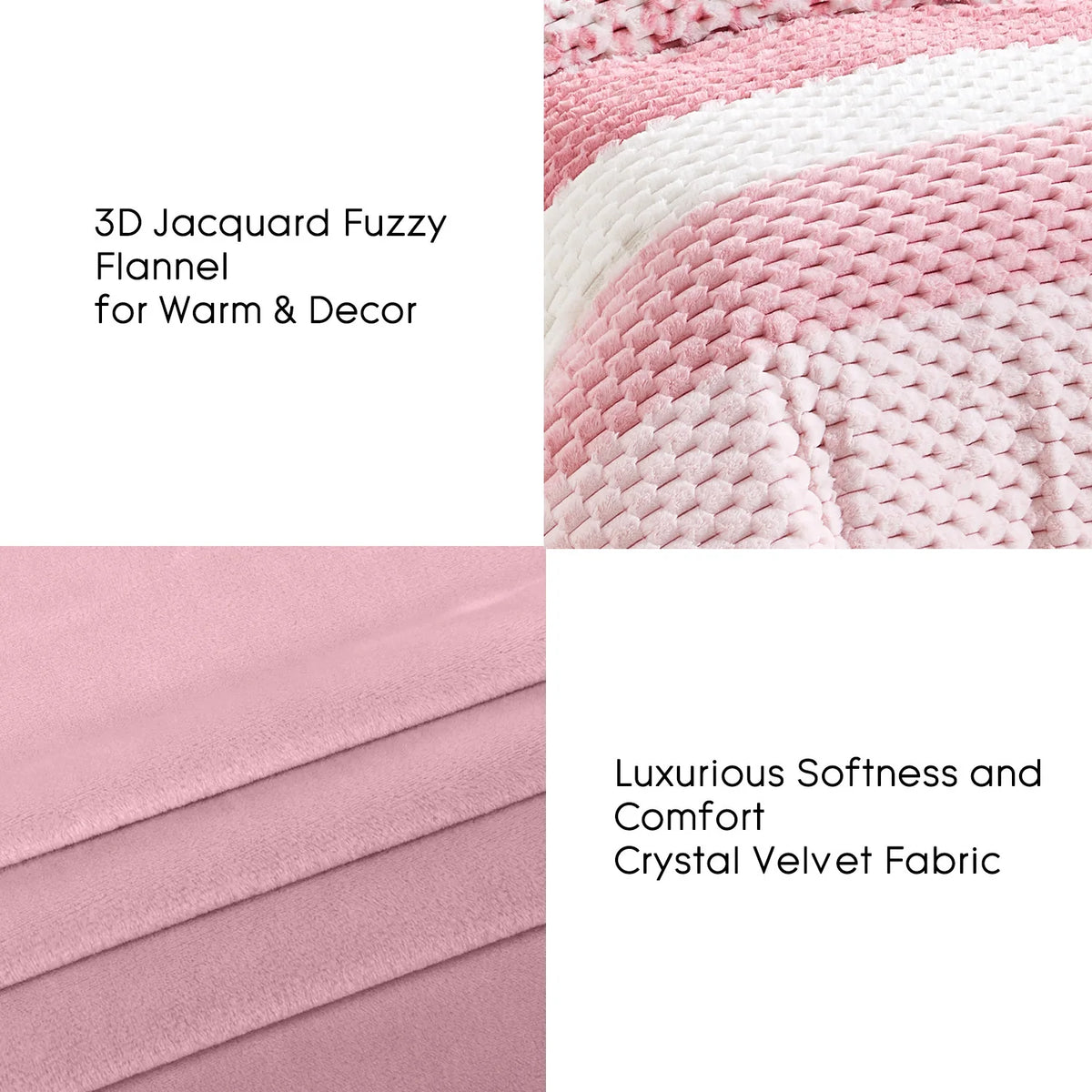 3 Pcs Luxury Faux Fur Rabbit Comforter Set