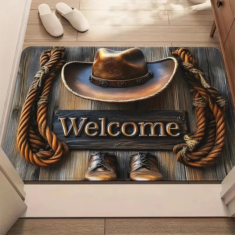 German Shepherd Welcome Mat