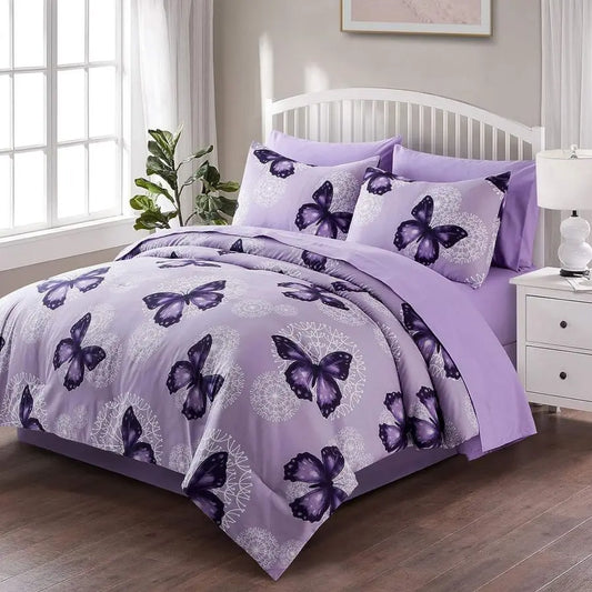 Bed In A Bag Full Queen Size 8 Pieces