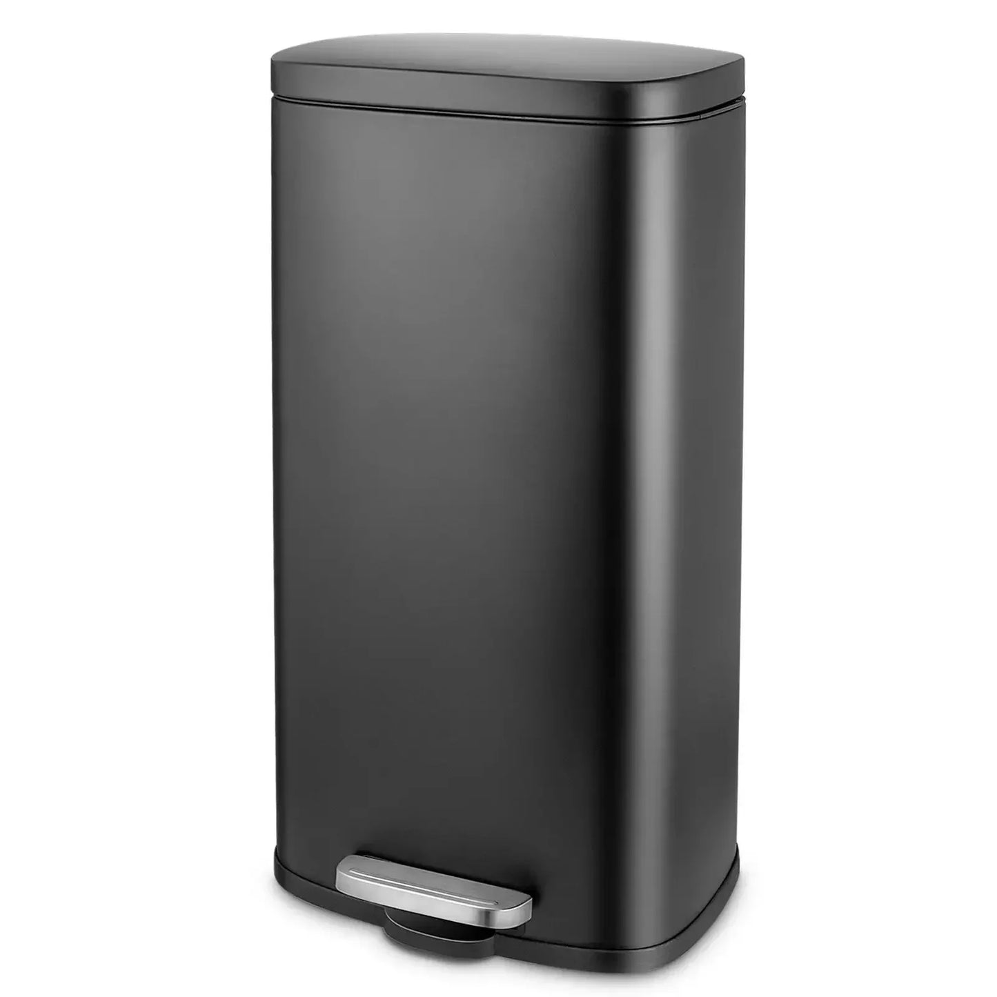 Rectangular Trash Can Soft-Close Foot Pedal
