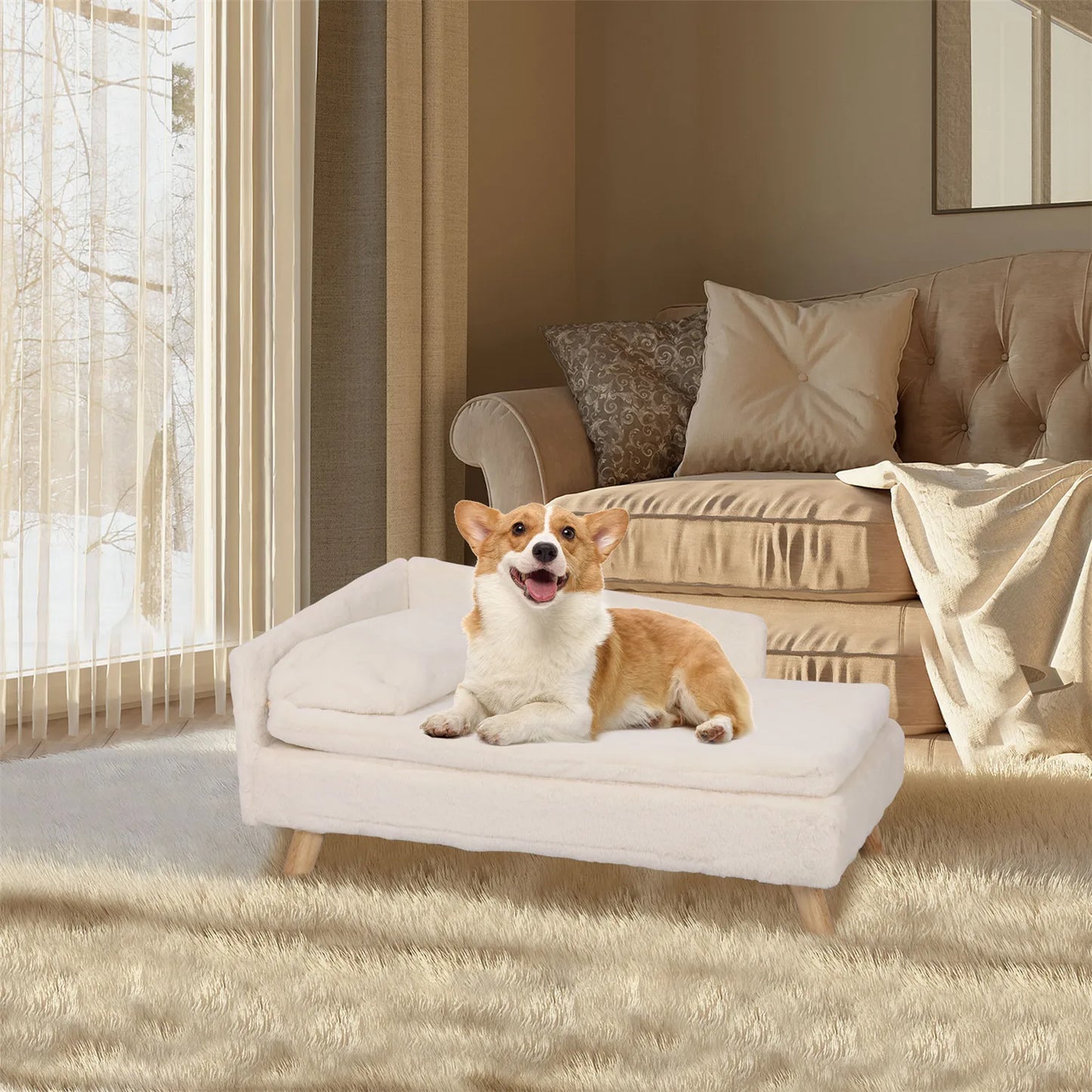 Elevated Bed Nordic Pet Stool Bed