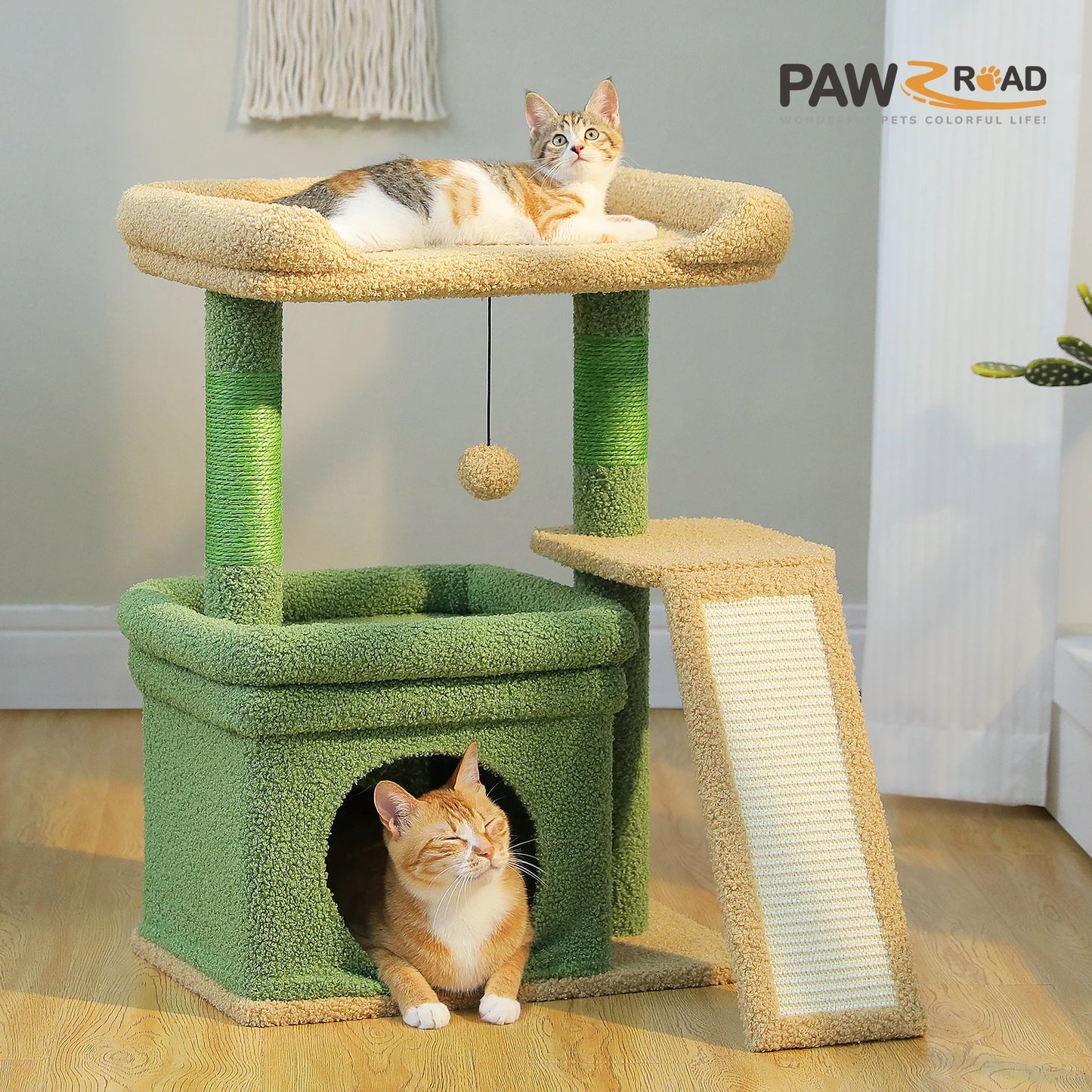 Small Cat Tree for Indoor Cat
