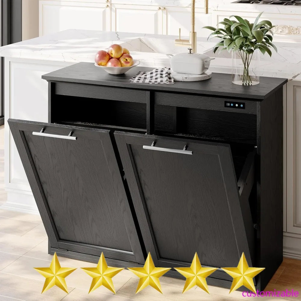 New Tilt Out Trash Cabinet