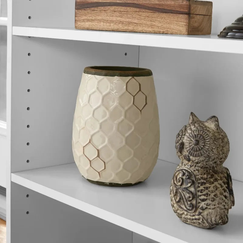 3-Shelf Bookcase with Adjustable Shelves