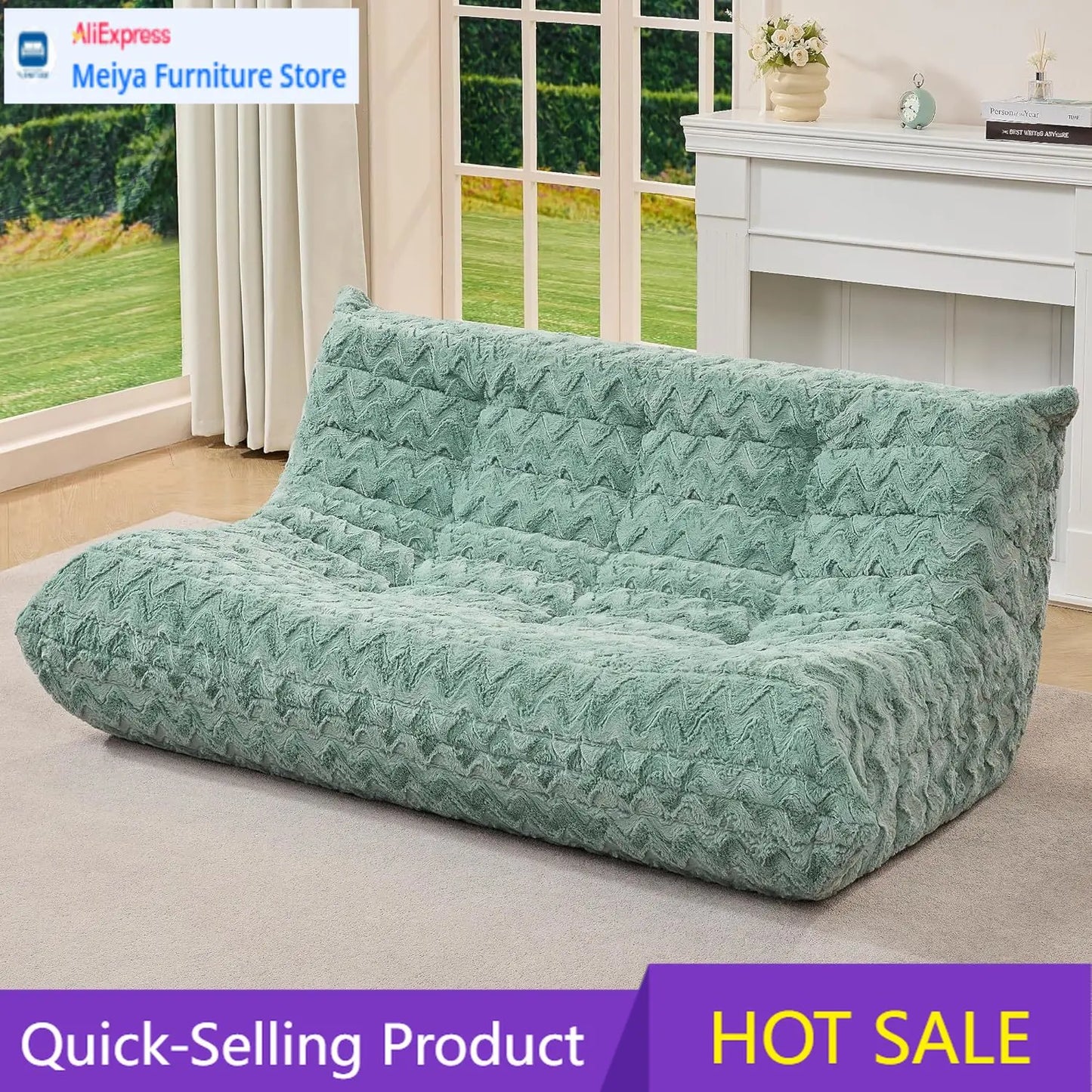 Giant Bean Bag Chair Memory Foam