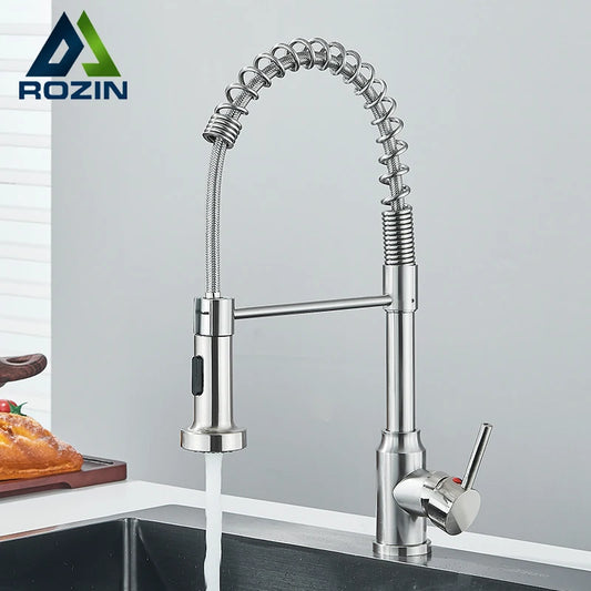 Pull Down Kitchen Faucet