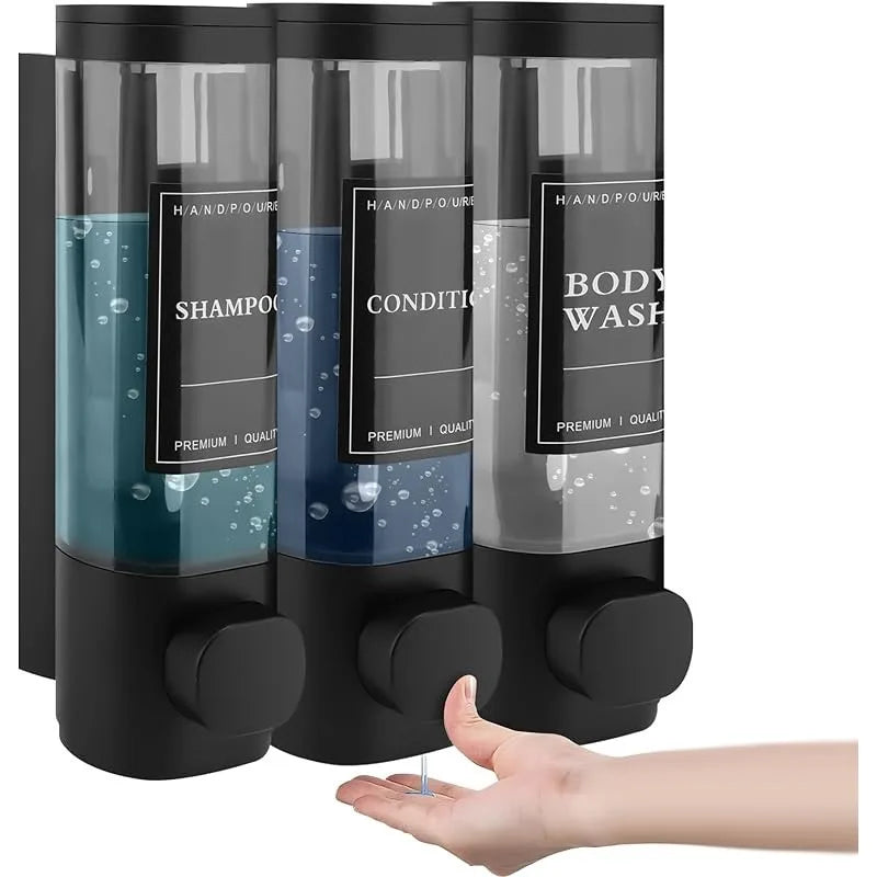 Wall-Mounted Soap Dispenser, Shower Gel Dispenser