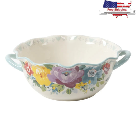 Sweet Romance Blossom Serving Bowl