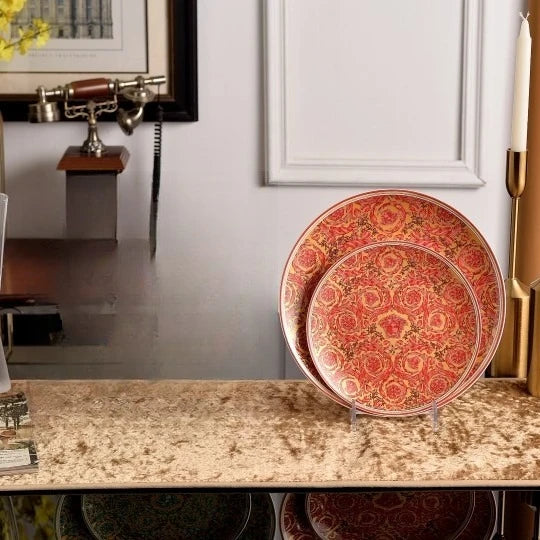 European Luxury Western Dinner Plate Set