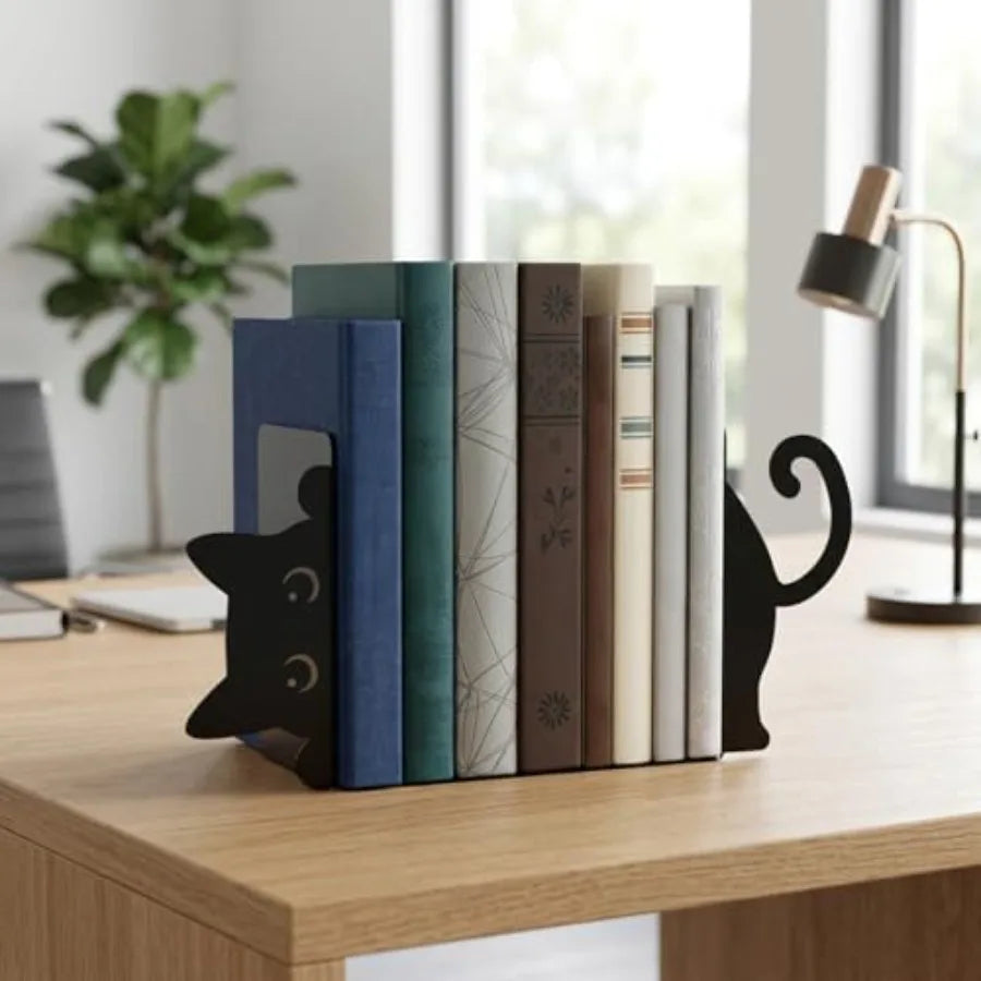 Cat Bookends