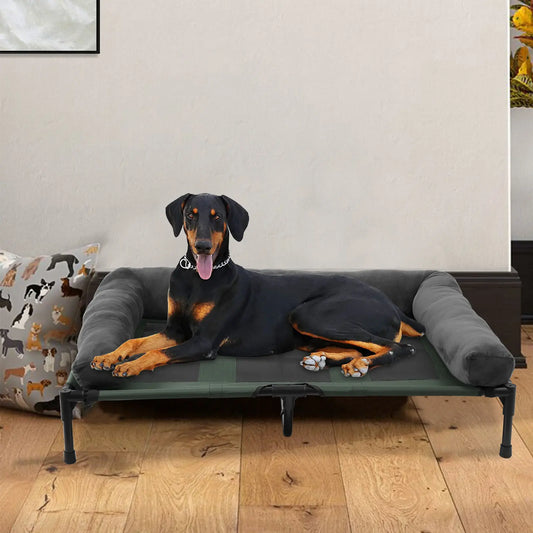 Dogs/Cats Indoor Outdoor Elevated Pet Lounger Bed