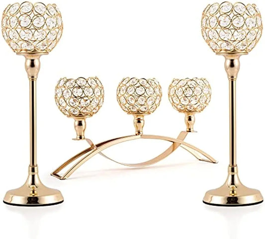 Gold Candle Holders Tealight